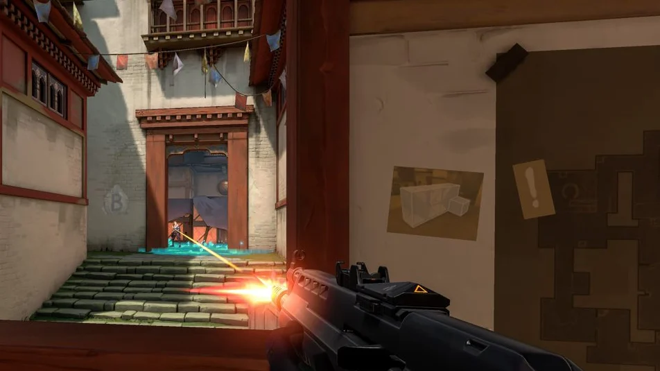Valorant gameplay screenshot for map guide